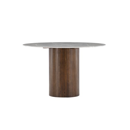 Austini söögilaud – Mocca / tumehall Marblelook