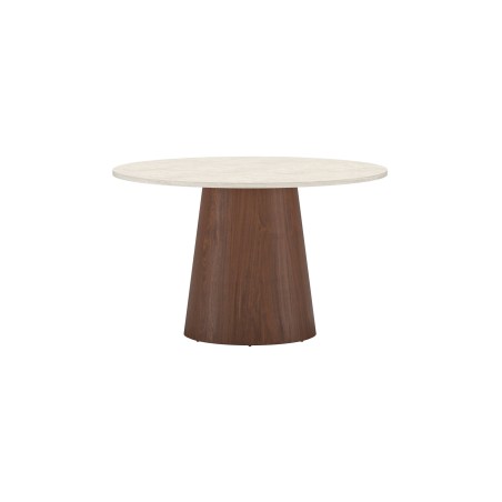 Lanzo söögilaud - Mocca / Travertinelook - MDF 3D-paberiga