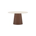Lanzo söögilaud - Mocca / Travertinelook - MDF 3D-paberiga