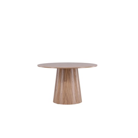 Lanzo söögilaud φ120 - naturaalne / naturaalne MDF