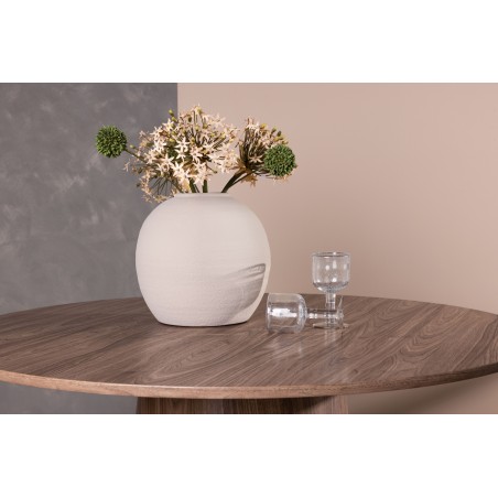 Lanzo söögilaud φ120 - naturaalne / naturaalne MDF