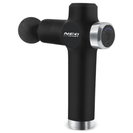 Massaažipüstol 8 otsikuga must | FreshDesign.ee