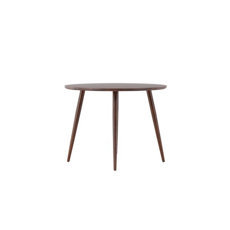 Sanford – φ100*75 söögilaud – tumepruun MDF