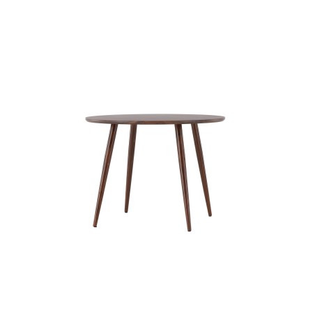 Sanford – φ100*75 söögilaud – tumepruun MDF