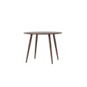 Sanford – φ100*75 söögilaud – tumepruun MDF