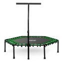 Fitness-batuut käepidemega 127 cm kuusnurk... | FreshDesign.ee