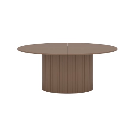 Häröni söögilaud ø180cm - pruun MDF