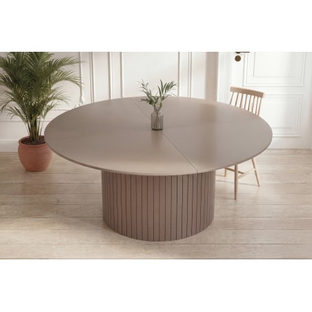 Häröni söögilaud ø180cm - pruun MDF