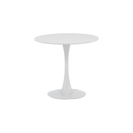 Hamden söögilaud ø80cm - valge MDF -ersätter 19996-280