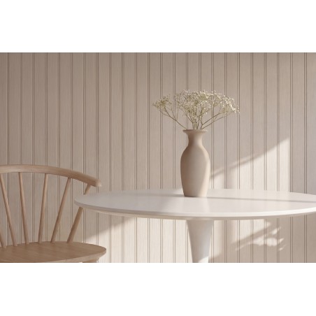 Hamden söögilaud ø110cm - valge MDF