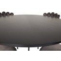 Kopenhaagen – ümmargune söögilaud – must/must – Limhamni tool – hall 