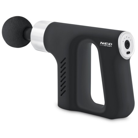 Kehamassaažipüstol 5 otsikuga must | FreshDesign.ee