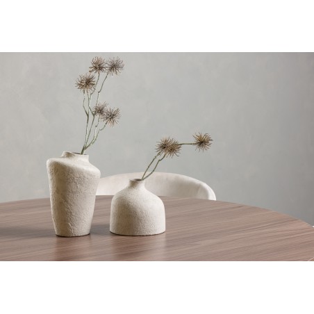 Durango söögilaud - must / pähkel MDF + Berit tool - must / beež samet _4