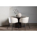 OliviaDining Table-Mocca/MoccaVeneer+Berittool-must/beež samet_4