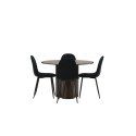 OliviaDiningTable-Mocca/MoccaVeneer+PolarDiningChair-Blacklegs/BlackVelvet_4