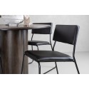 OliviaDining Table-Mocca/MoccaVeneer+KenthChair-Must/MustPU_4