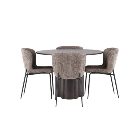 OliviaDiningTable-Mocca/MoccaVeneer+ModestoDiningChair-Beige/BeigeBoucle_4