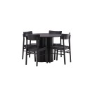 OliviaDining Table-Black/Black Vineer+MontrosDining Chair-Natural/Natural Rubberwood_4