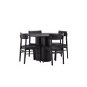 OliviaDining Table-Black/Black Vineer+MontrosDining Chair-Natural/Natural Rubberwood_4