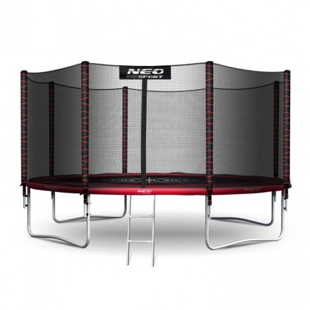 Aiabatuut 374cm koos õuevõrgu ja redeliga