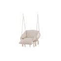 Hamtic rippkiik Steel/Fabric - valged padjad