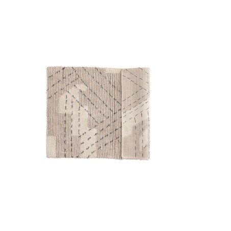 Lorentzi puuvill - 60*90- -Ristkülikukujuline - Elevandiluu/Taupe