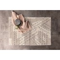 Lorentzi puuvill - 60*90- -Ristkülikukujuline - Elevandiluu/Taupe