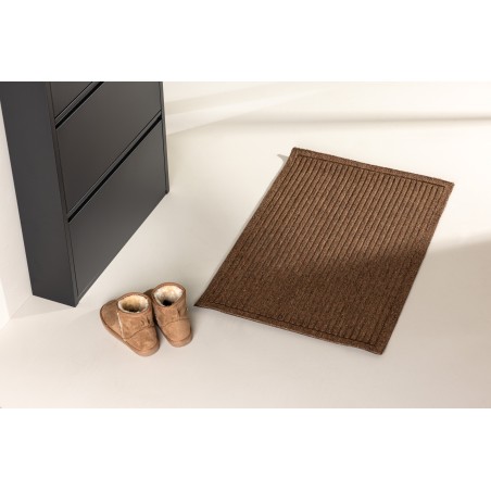 Bosse uksematt 50% kumm 50% PP - 60*90- -Ristkülikukujuline-loodus/must