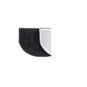 Uksematt Nora Wool - 50*80- -Poolkuu-must