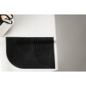 Uksematt Valentino 50% kumm 50% PP - 60*90- -Ristkülikukujuline-must
