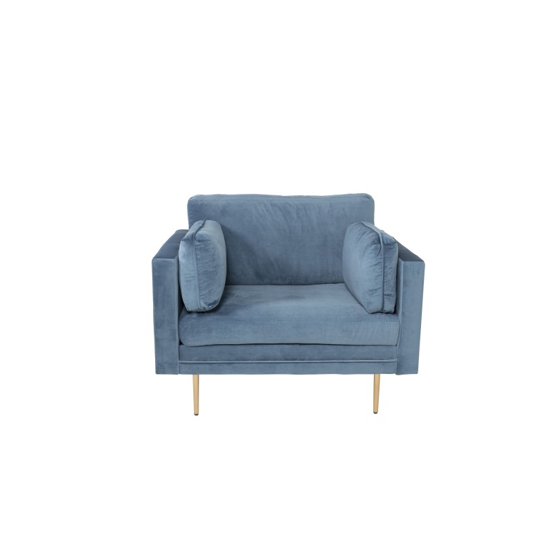 Boom tugitool – Single Chair Velvet – sinine
