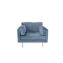 Boom tugitool – Single Chair Velvet – sinine