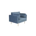 Boom tugitool – Single Chair Velvet – sinine