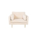 Boom tugitool - Single Chair Velvet - Creme
