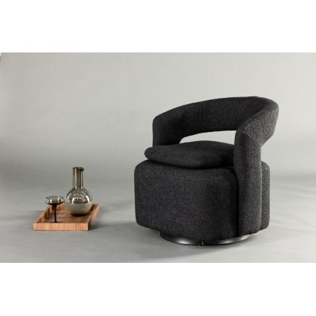 Laurel tugitool – must / must boucle