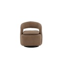 Laurel tugitool – must/pruun boucle