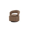 Laurel tugitool – must/pruun boucle