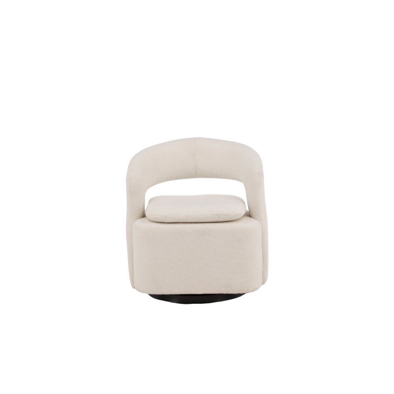 Laurel tugitool – must/valge boucle