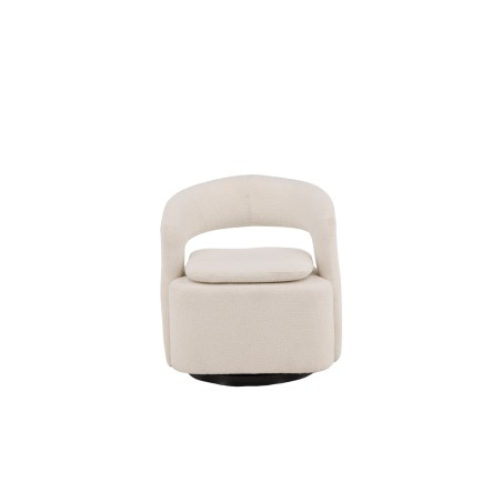 Laurel tugitool – must/valge boucle