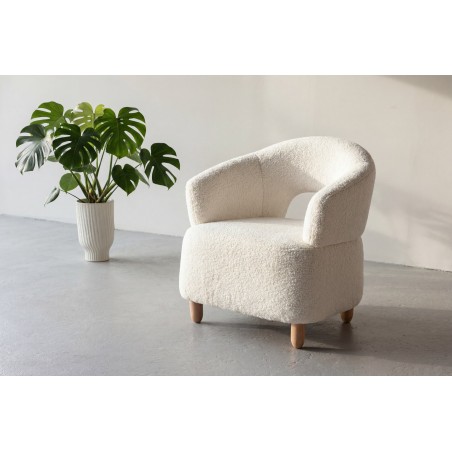 Moglas Accent Tugitool - loodus / valge boucle