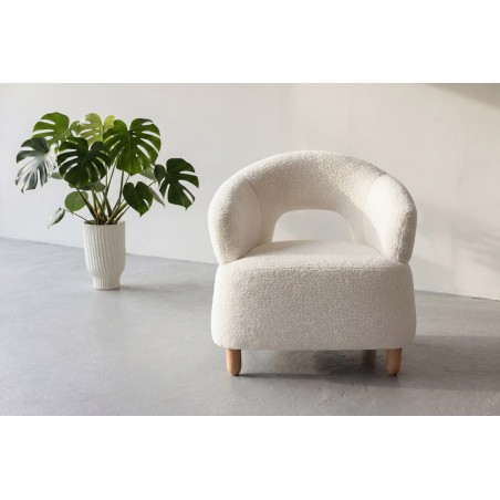Moglas Accent Tugitool - loodus / valge boucle