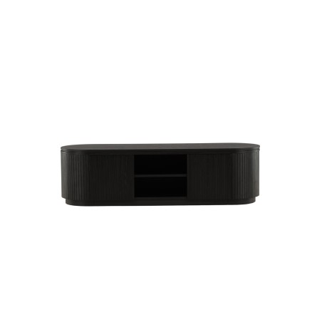 Fjällbacka TV alus – MDF spoon / must tamm/faneer