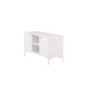 Piring TV-alus - valge / valge