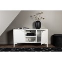 Piring TV-alus - valge / valge