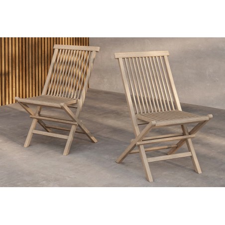 Kenya Söögitool 2-Pack - Whitewash