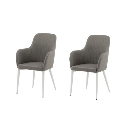 Comfort Chair 2-pakendis Polar hall - valged jalad