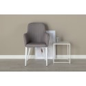 Comfort Chair 2-pakendis Polar hall - valged jalad