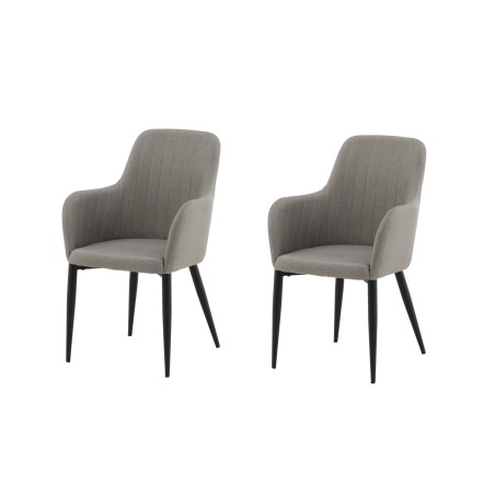 Comfort Chair 2-pakendis Polar hall - mustad jalad