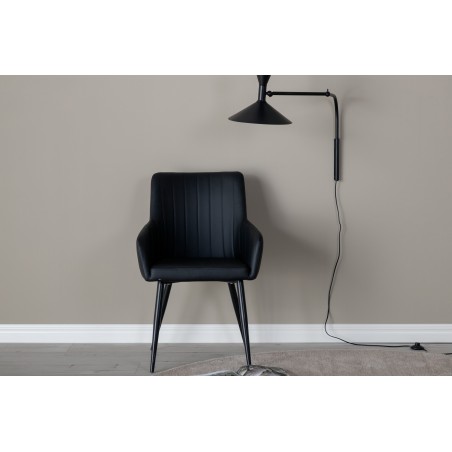 Comfort - Söögitool 2-pakk - must/must