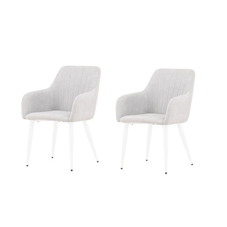 Comfort söögitool 2-pakk - helehall / FSC 100%